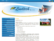 Tablet Screenshot of lindtech.pl